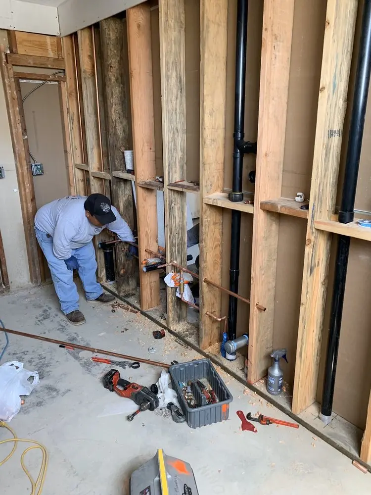Commercial rough-in plumbing for Water Heater Replacement in Saint Josephs Village